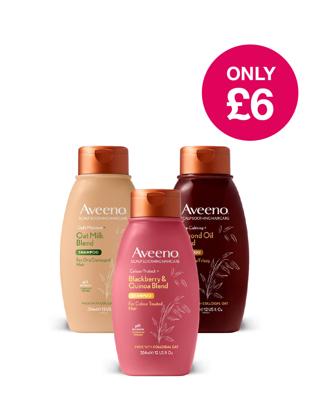 Only £6 on Aveeno Hair